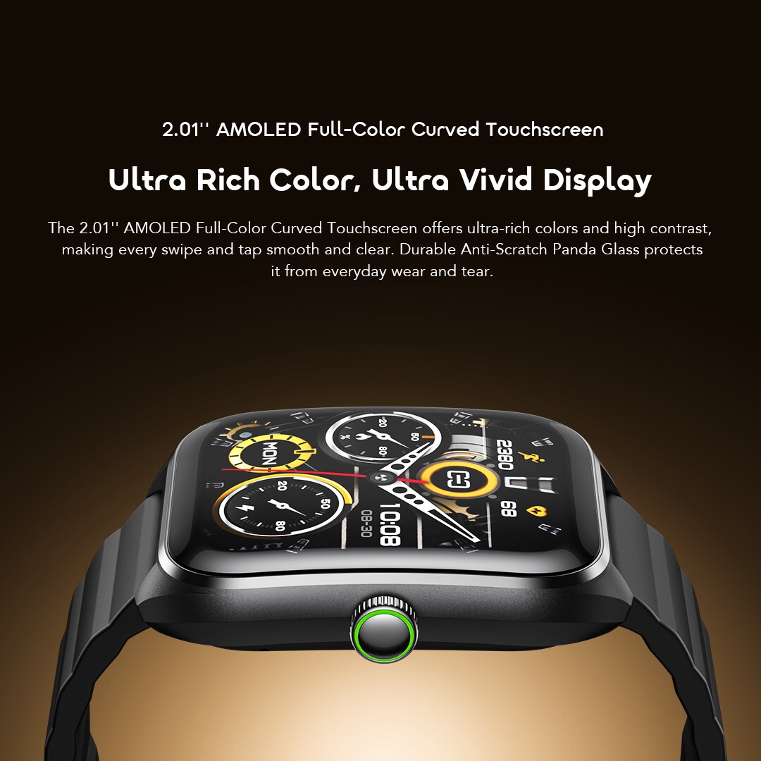 oraimo watch nova 2 smart watch OSW-814 AMOLED curved touchscreen 3