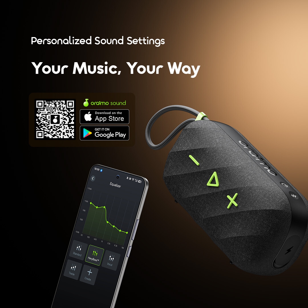 oraimo spacebox active wireless speaker obs-680 3 personalized