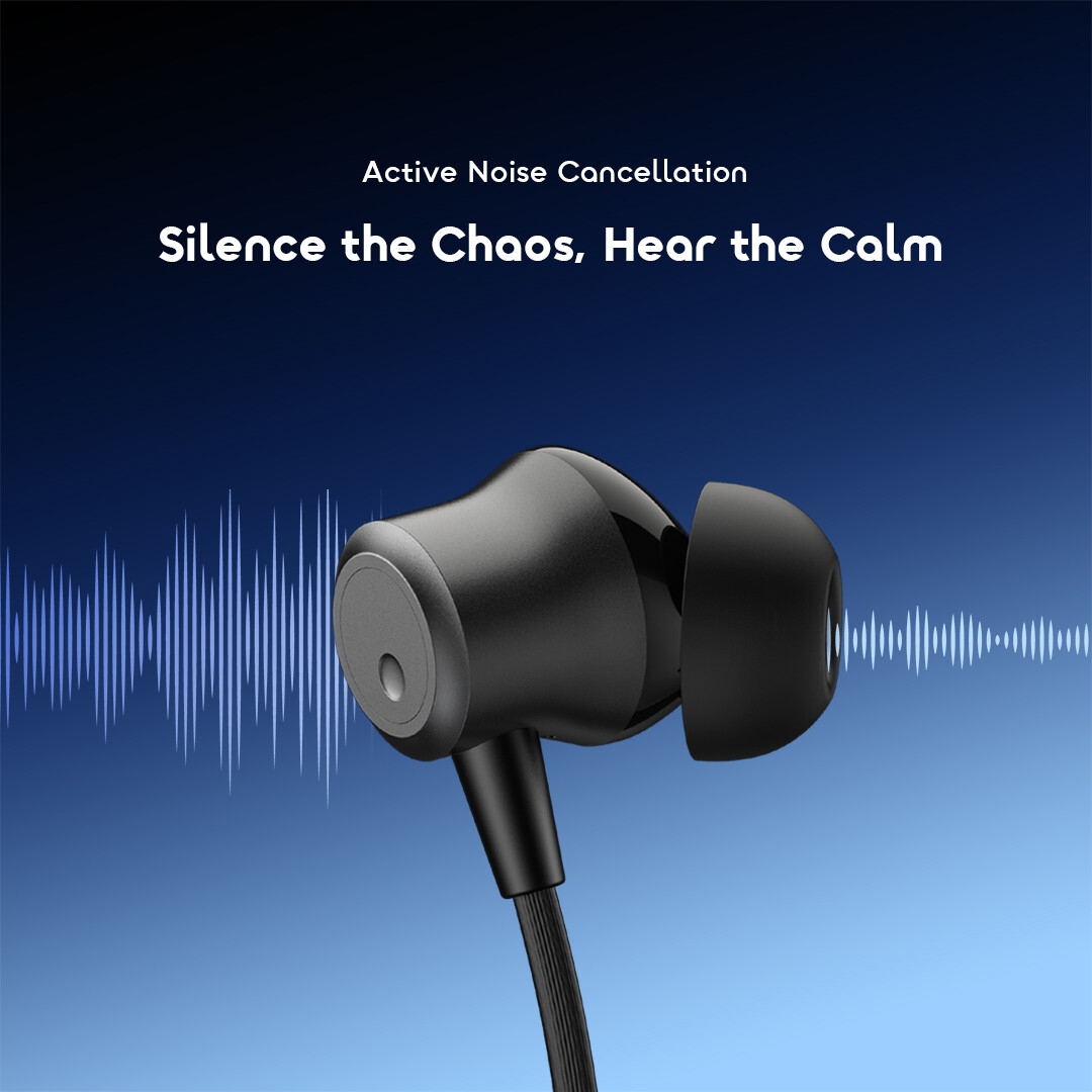 oraimo Necklace 5 earphones OEB-611-BLACK noise cancellation