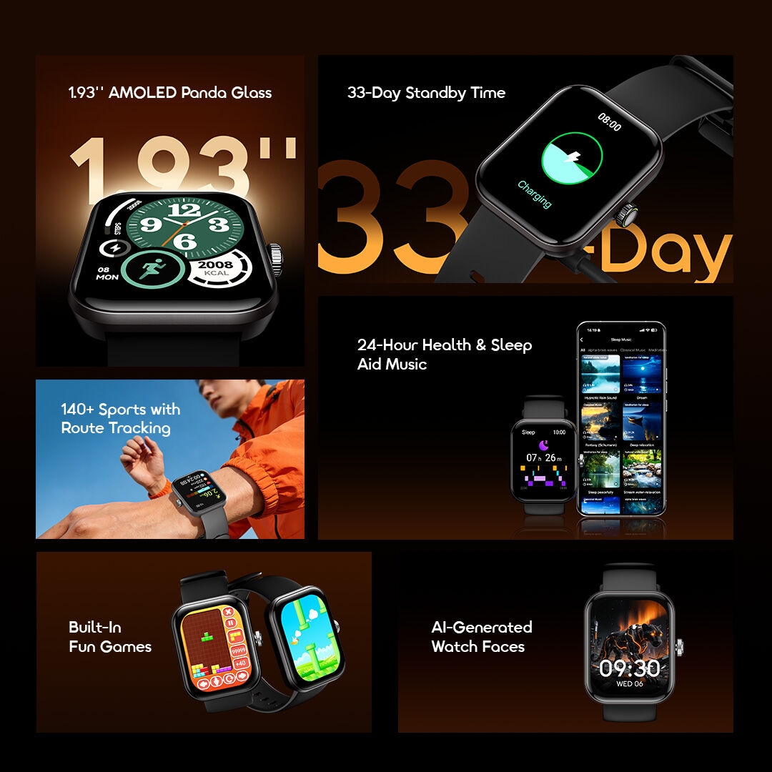 oraimo Smart Watch Watch Nova 2N OSW-815N 2 Features