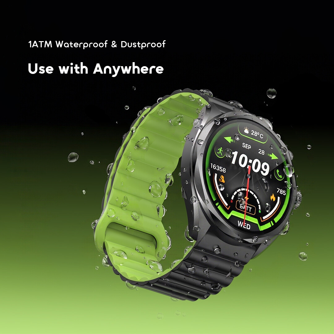 Montre connectée Oraimo Nova 2R OSW-834 08 1 ATM étanche à l'eau et à la poussière