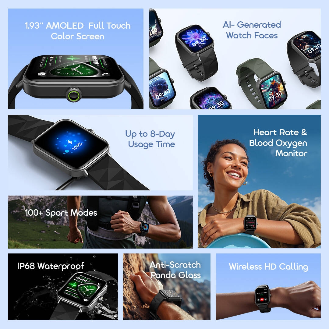 oraimo smart watch watch nova2 lite osw 814l features 2