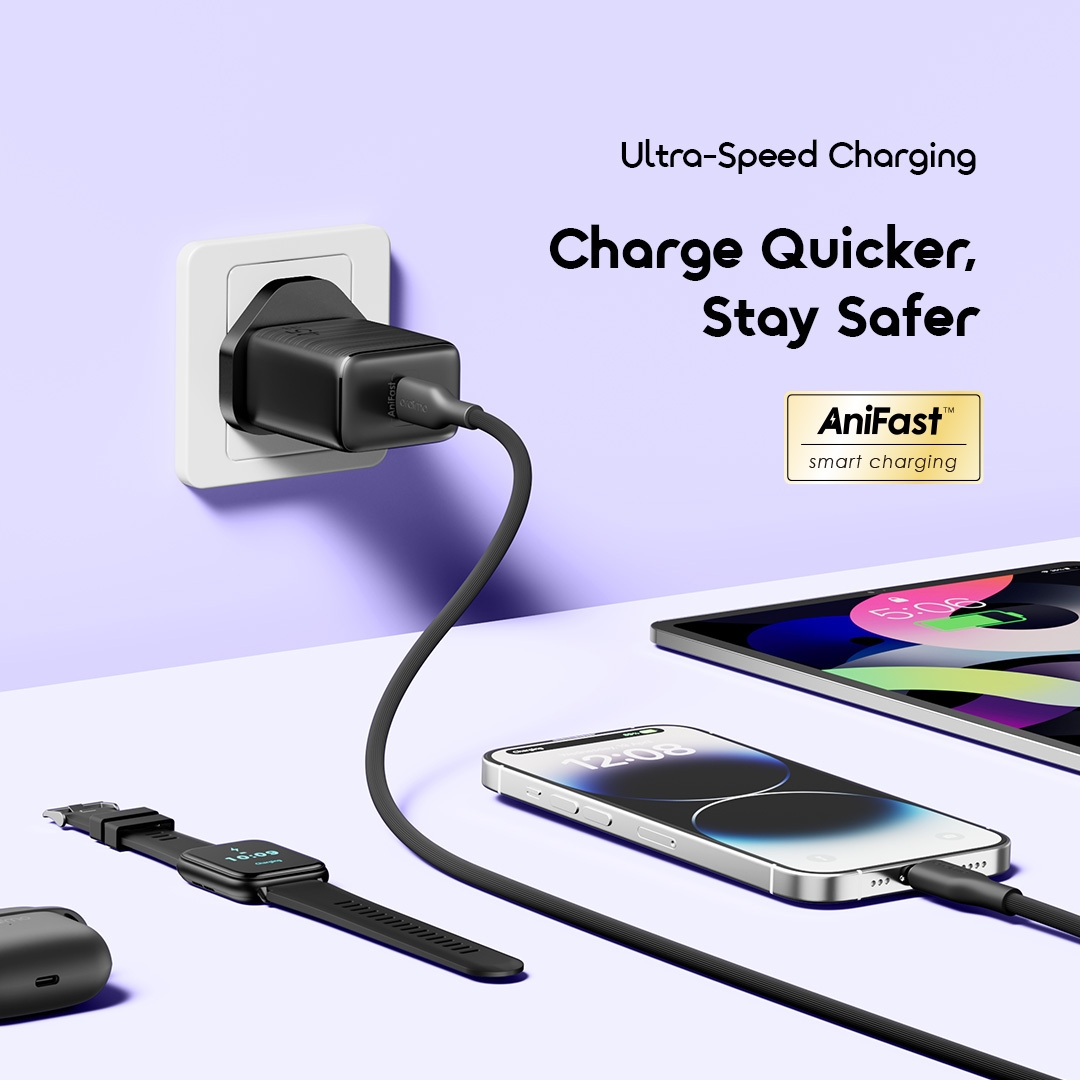 oraimo wall charger powergan 451 ocw-5451u SafeSpeed Charging