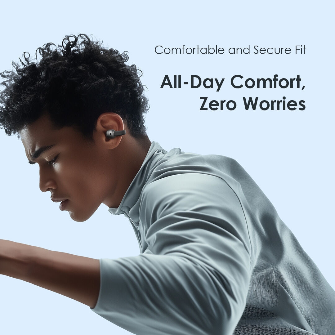 oraimo Open-Ear Headphones OpenSnap N OTW-372N secure fit