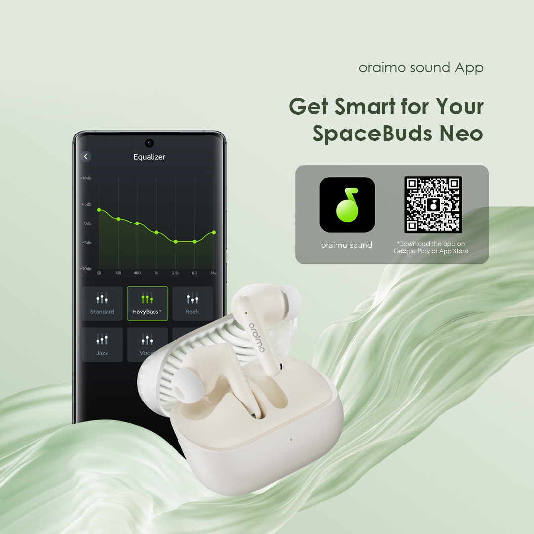 SpaceBuds Neo OTW-323 oraimo Sound app