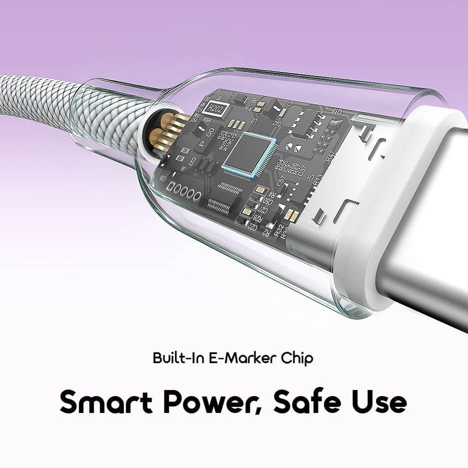 oraimo Data Cable BraidLine OCD-1525CC 05 Built-In E-Marker Chip Smart Power Safe Use
