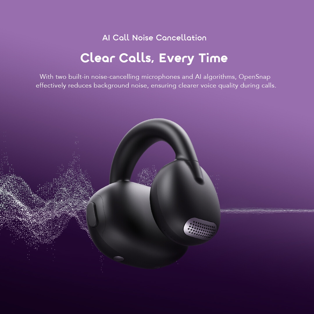 oraimo Open-Ear Headphones-opensnap-opn-373-7-clear call