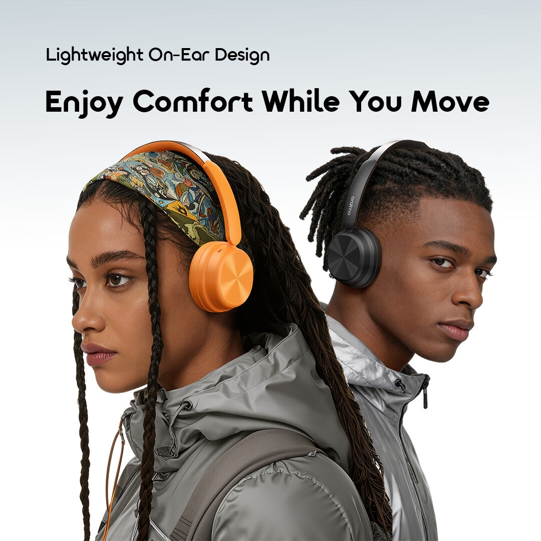 oraimo Headphone BoomPop Air OHP-316 03 Lightweight On-Ear Design