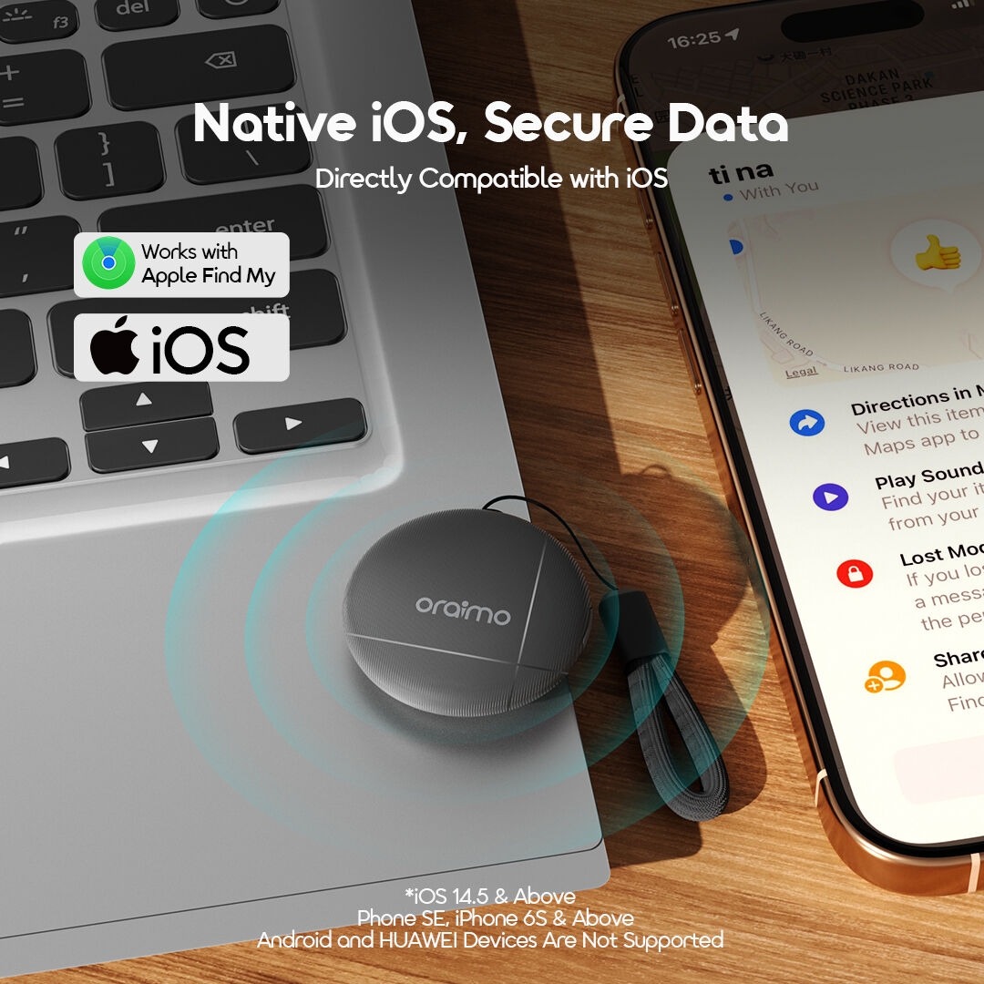 oraimo water proof item locator for apple otag osh-007a for apple 2