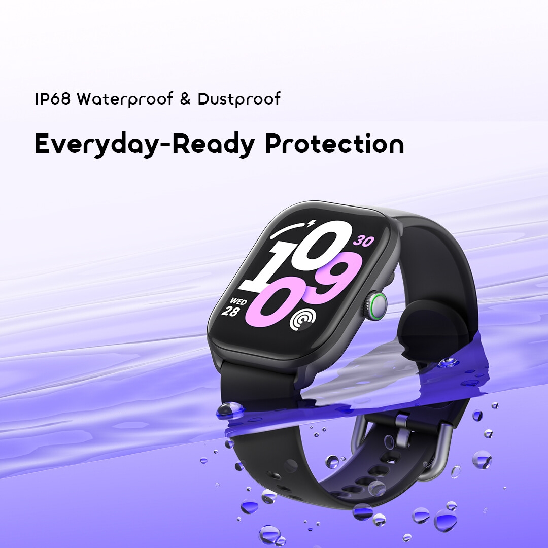 oraimo Smart Watch Watch 6 Lite OSW-809 08 IP68 Waterproof & Dustproof