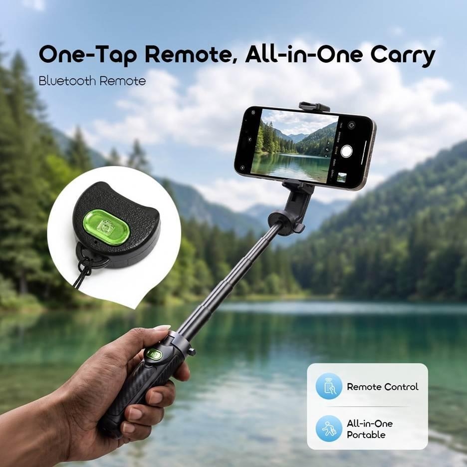 oraimo flexistand phone tripod africa OLS-202A 04 one tap remote