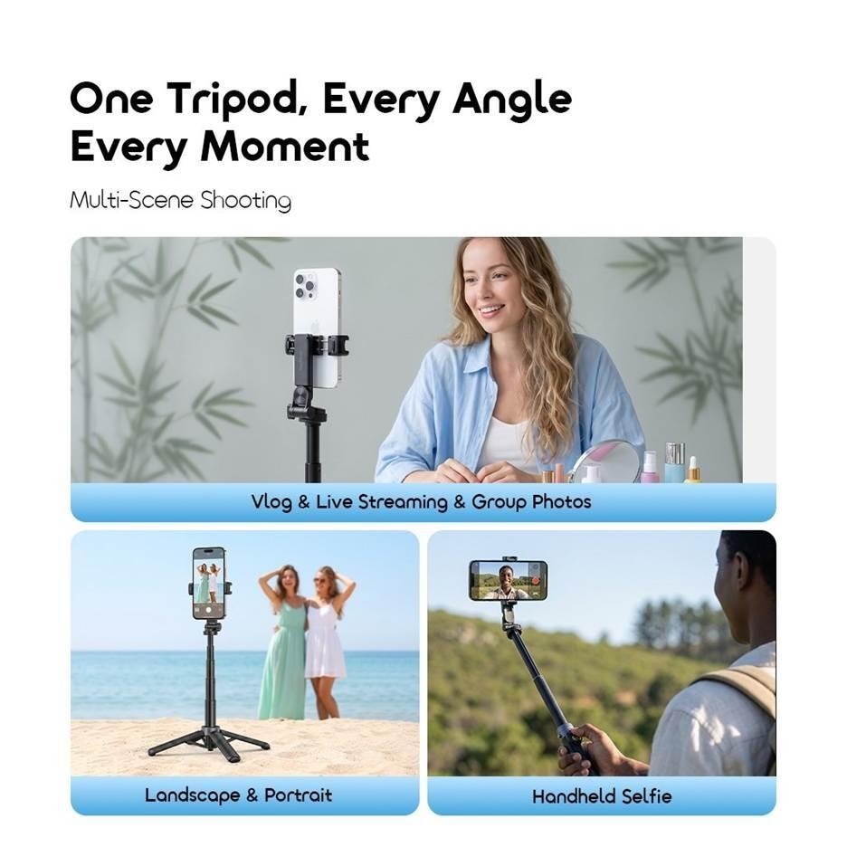 oraimo flexistand phone tripod africa OLS-202A 06 one tripod