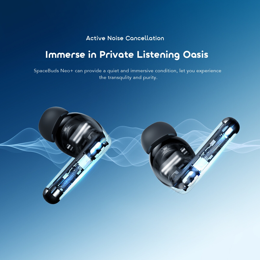 Wireless Earphones SpaceBuds Neo+ OTW-323P active noise cancellation