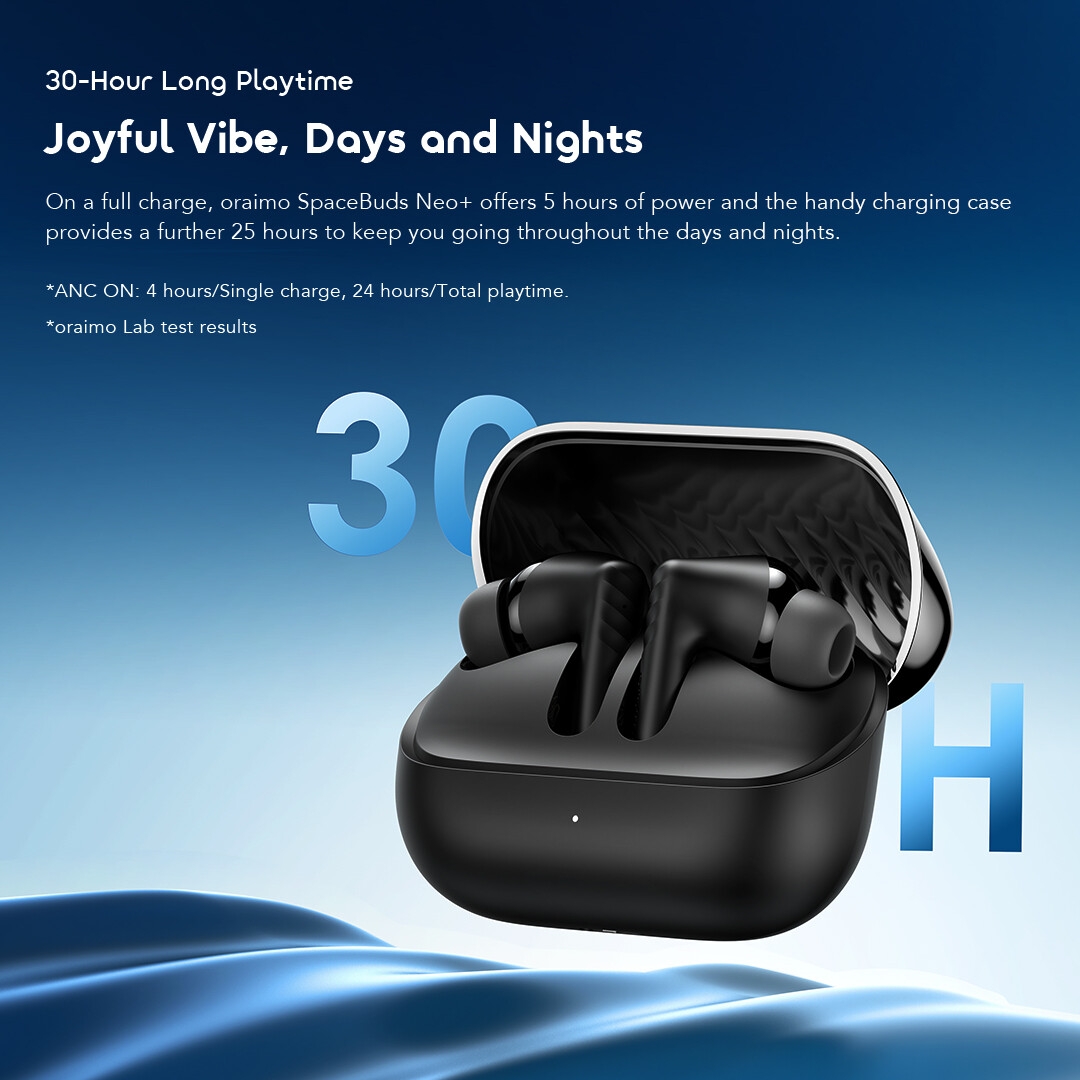 Wireless Earphones SpaceBuds Neo+ OTW-323P 30-hour long playtime