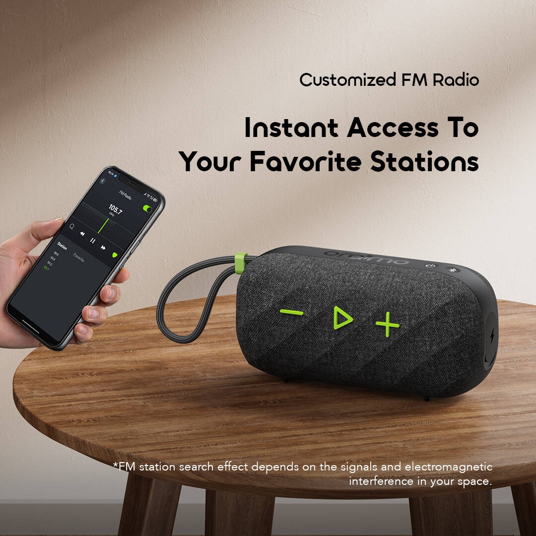oraimo spacebox active wireless speaker obs-680 5 FM customized