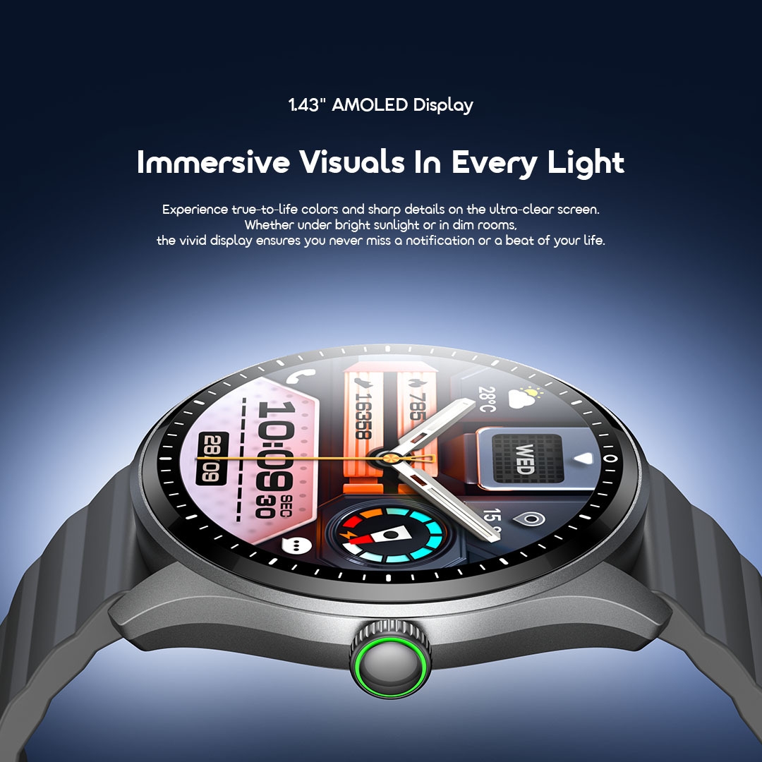 oraimo Smart Watch Watch Nova 2R Lite OSW-824 3 1.43