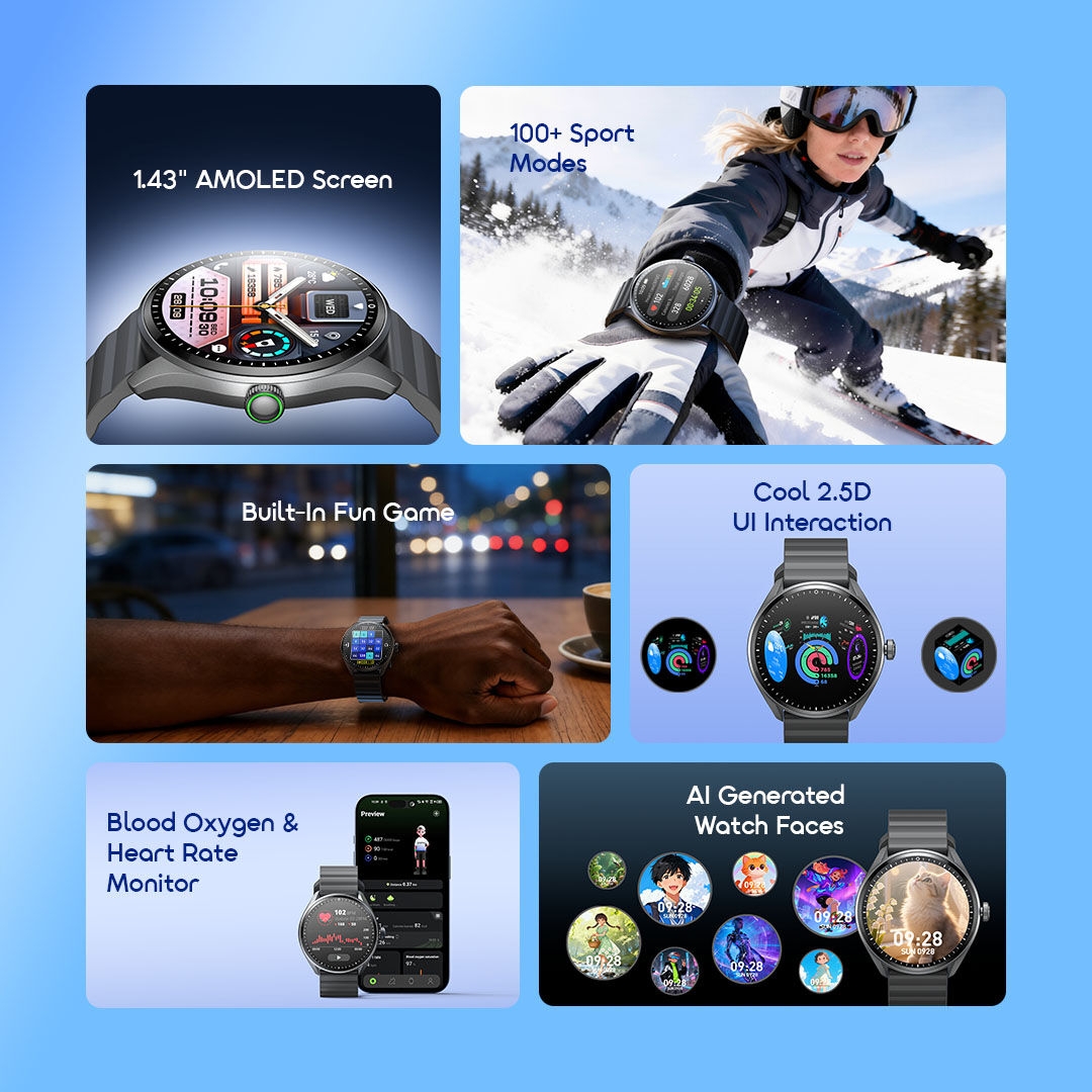 oraimo Smart Watch Watch Nova 2R Lite OSW-824 2 Features