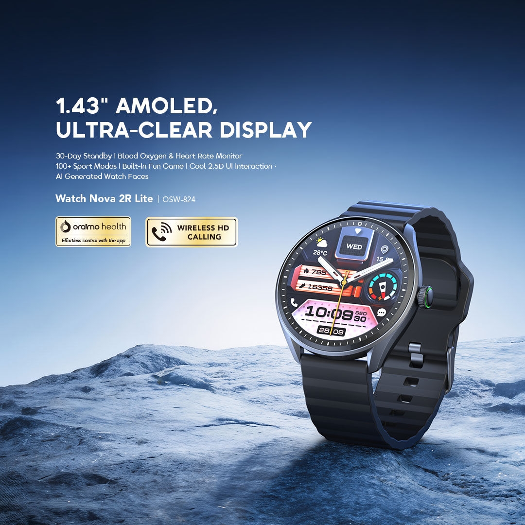 oraimo Smart Watch Watch Nova 2R Lite OSW-824 1 First