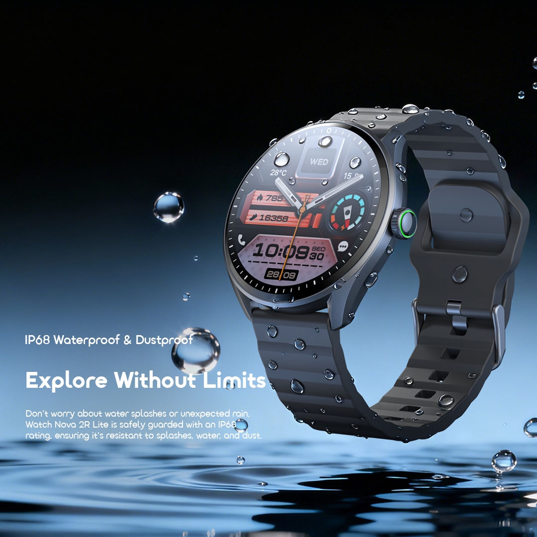 oraimo Smart Watch Watch Nova 2R Lite OSW-824 11 IP68 Waterproof & Dustproof