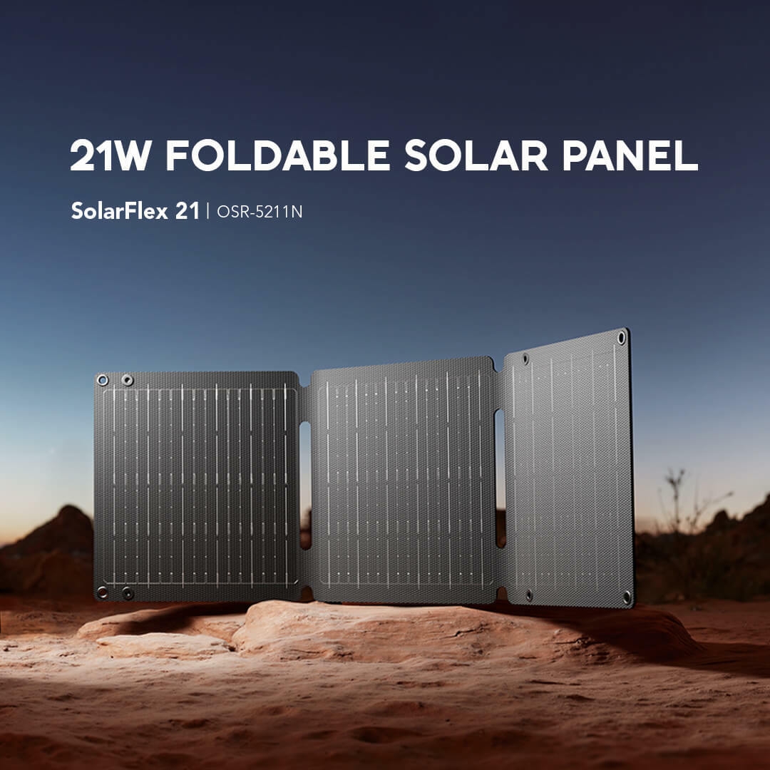 oraimo portable solar panel solarflex 21 osr 5211n first image 1