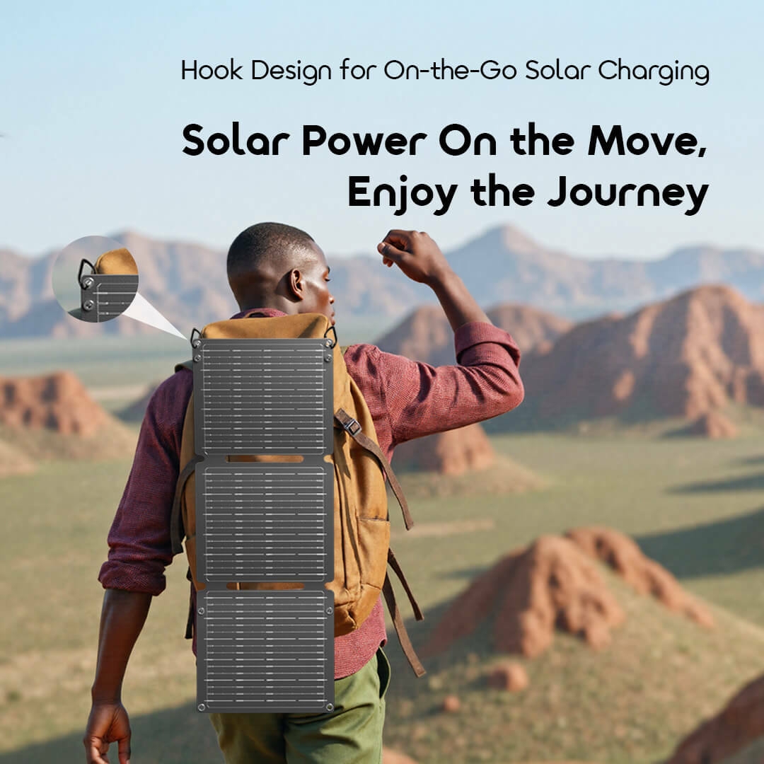 oraimo portable solar panel solarflex 21 osr 5211n on the move 3