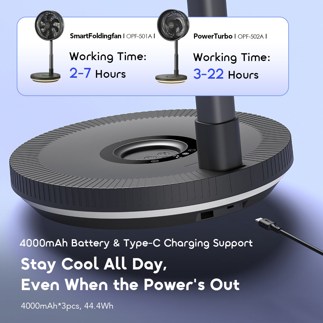 oraimo Fan PowerTurbo OFP-502A rechargeable