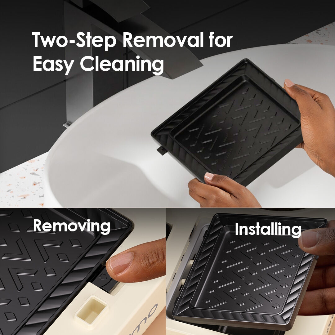 easy to remove and wash breakfast station