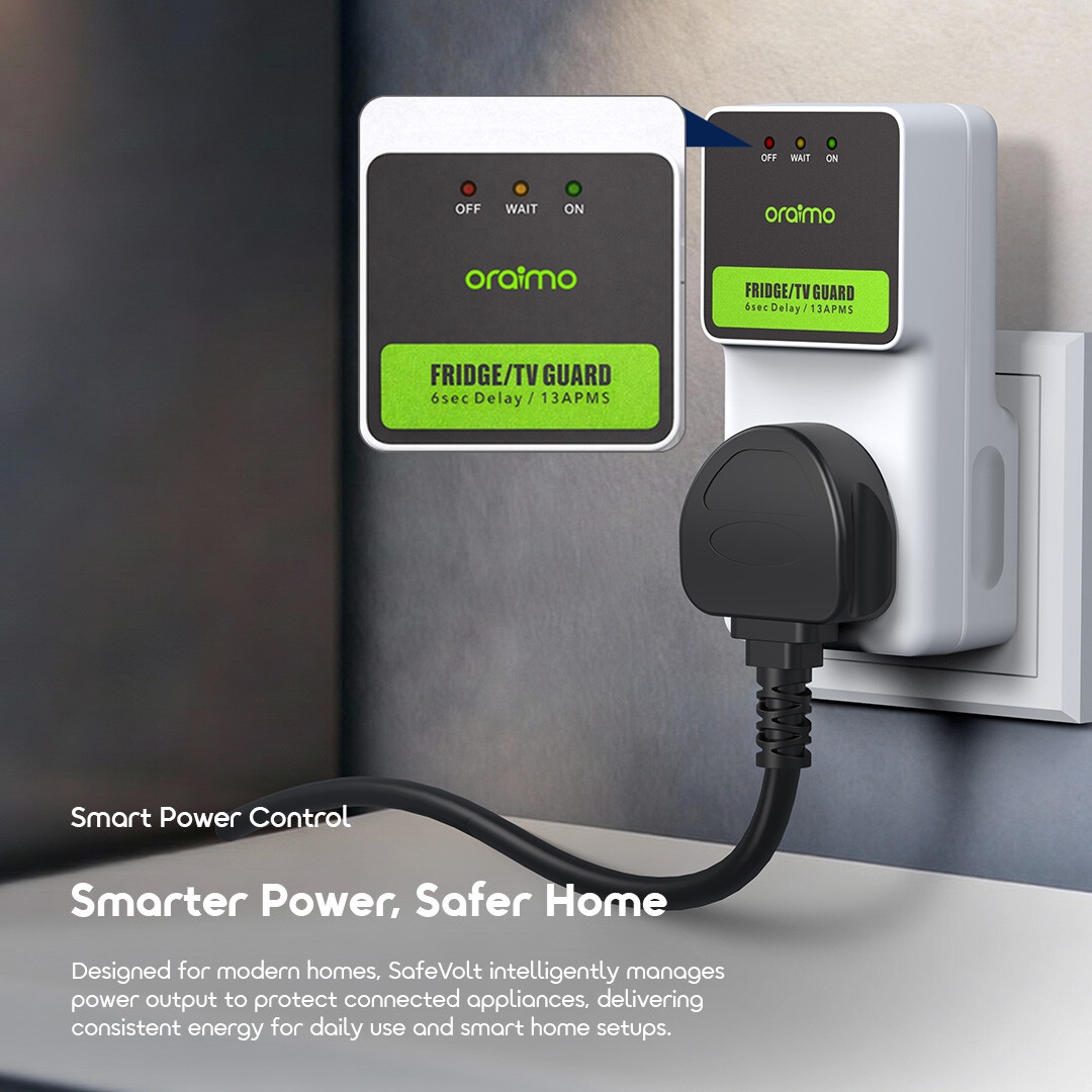 oraimo Extension SafeVolt OWS-301U 2 Smart Power Control