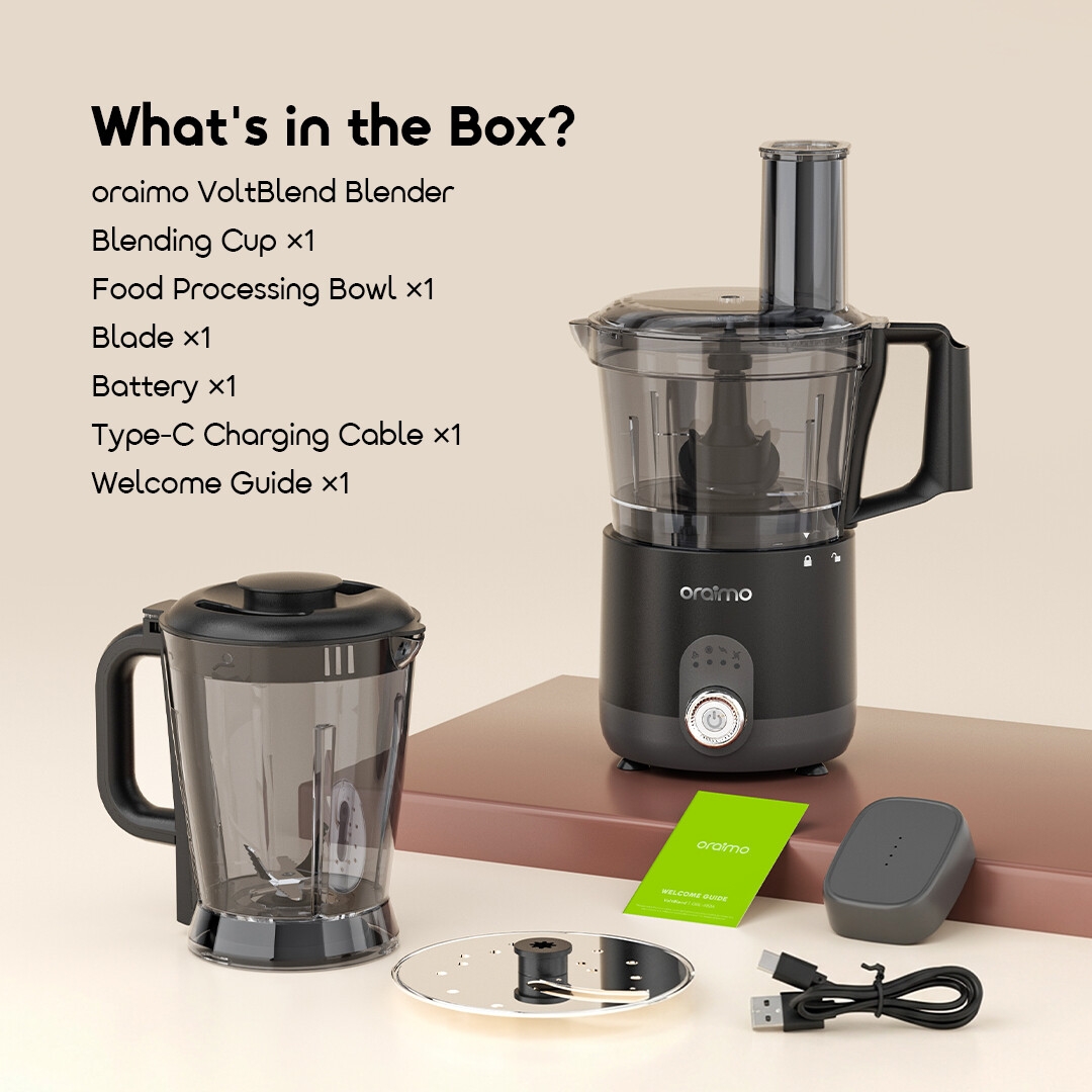 oraimo Blender VoltBlend OBL-582A 06 What's in the Box?