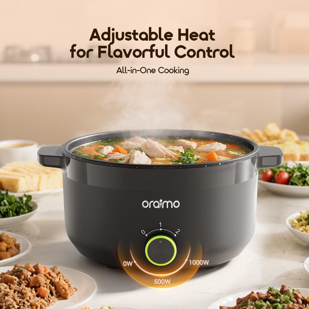 oraimo multi-functional electric cooker OHP-261A-6 all-in-one cooking