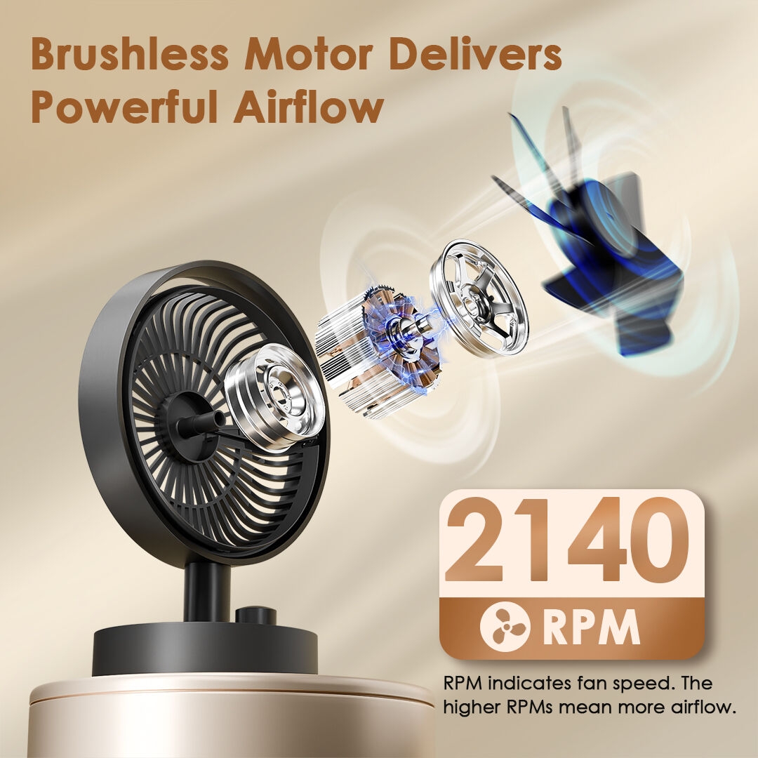 oraimo Smart Table Fan ODF 201A 2 Poweful