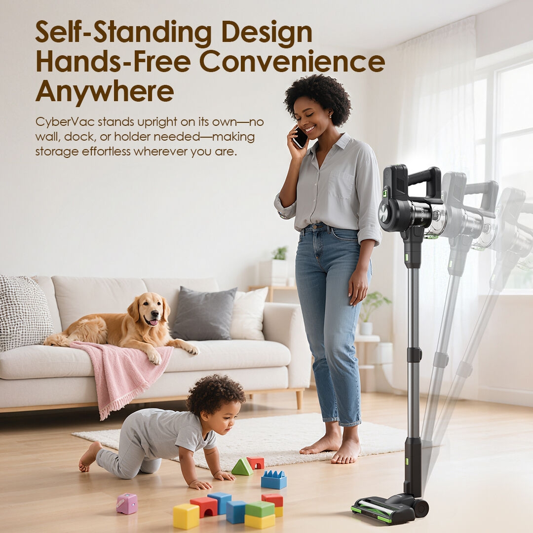 Oraimo Cordless Stick Vacuum CyberVac OSV 102B Self Standing