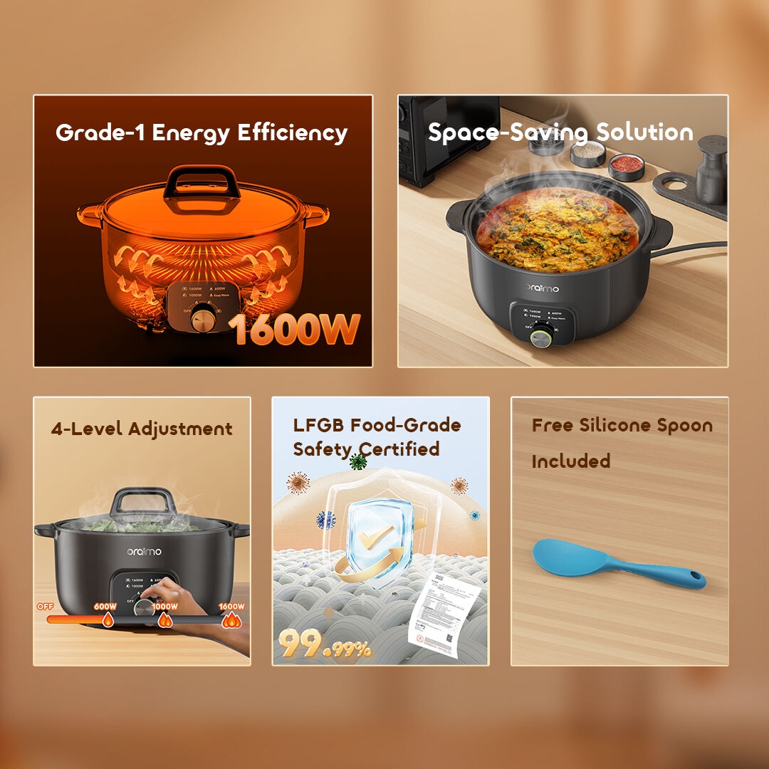 oraimo 6l capacity multi functional electiric hotpot multipot s1 lite ohp-262a features 2