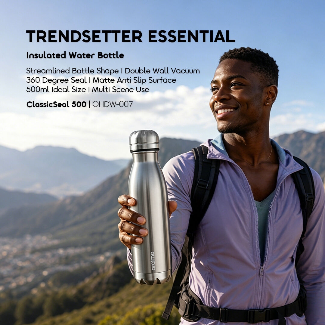 Bouteille d'eau isotherme Oraimo ClassicSeal 500 OHDW-007-1 TRENDSETTER ESSENTIAL