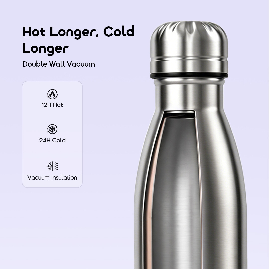 Bouteille isotherme Oraimo ClassicSeal 500 OHDW-007-4 à double paroi sous vide