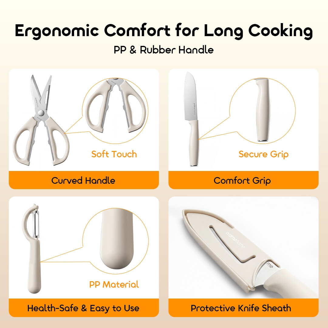 oraimo multi functional kitchen set sliceo OHKM-001 04 ergonomic comfort