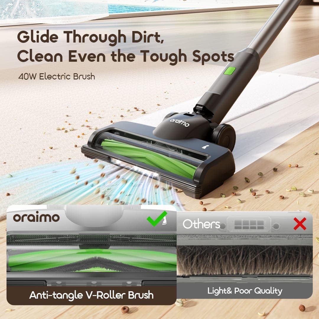 oraimo Corded Stick Vacuum CordForce Plus OSV 553A Electric Brush 3
