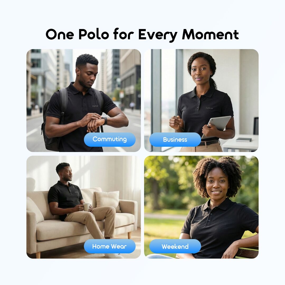 oraimo Polo Shirt EcoLuxe OHDP-001 5 One Polo for Every Moment