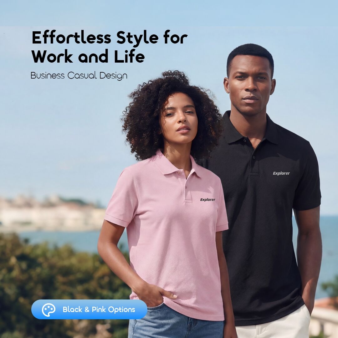 oraimo Polo Shirt EcoLuxe OHDP-001 2 Effortless Style for Work and Life