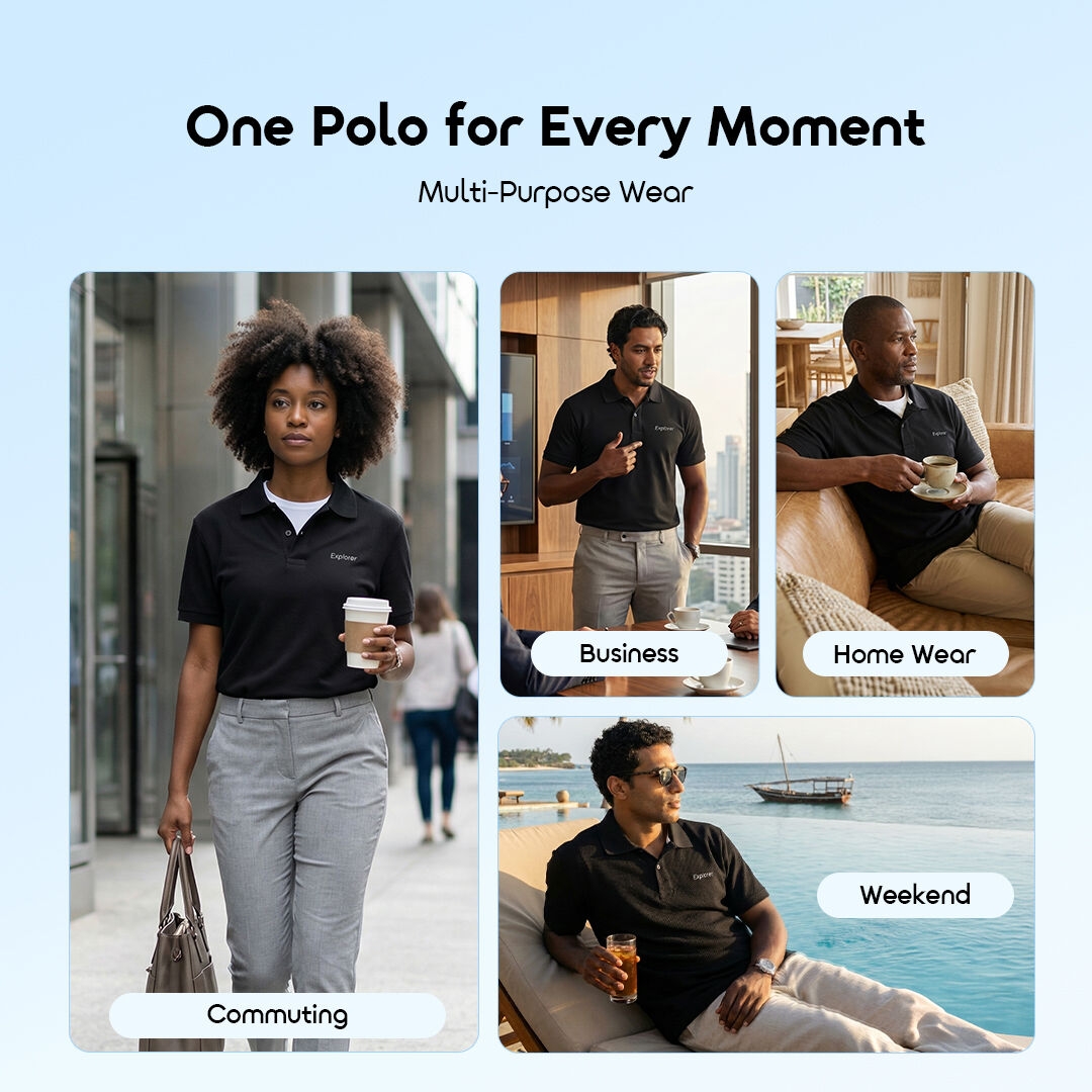 oraimo Polo Shirt CottonAir OHDP-002 05 One Polo for Every Moment