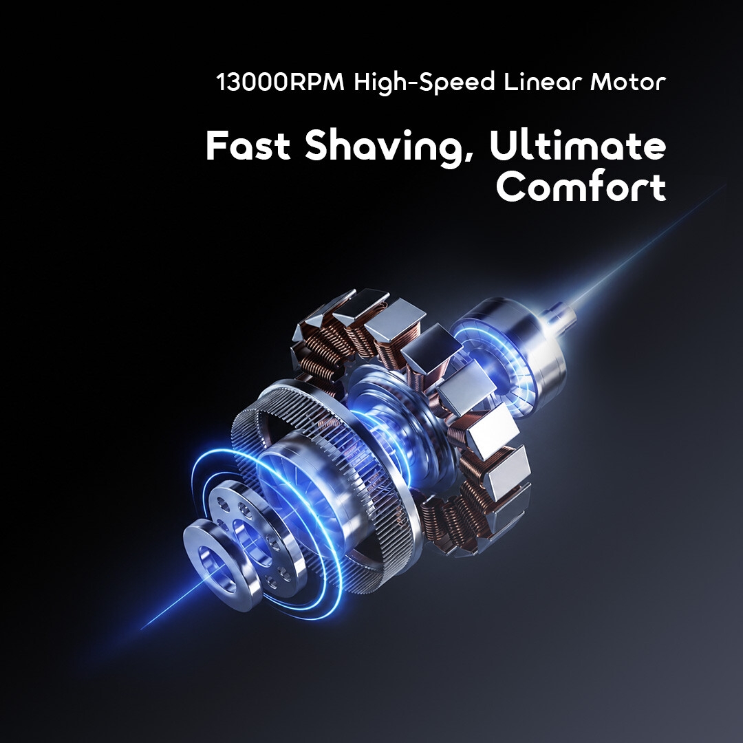oraimo foil shaver africa OFS-580P 04 smart sensing gentle care