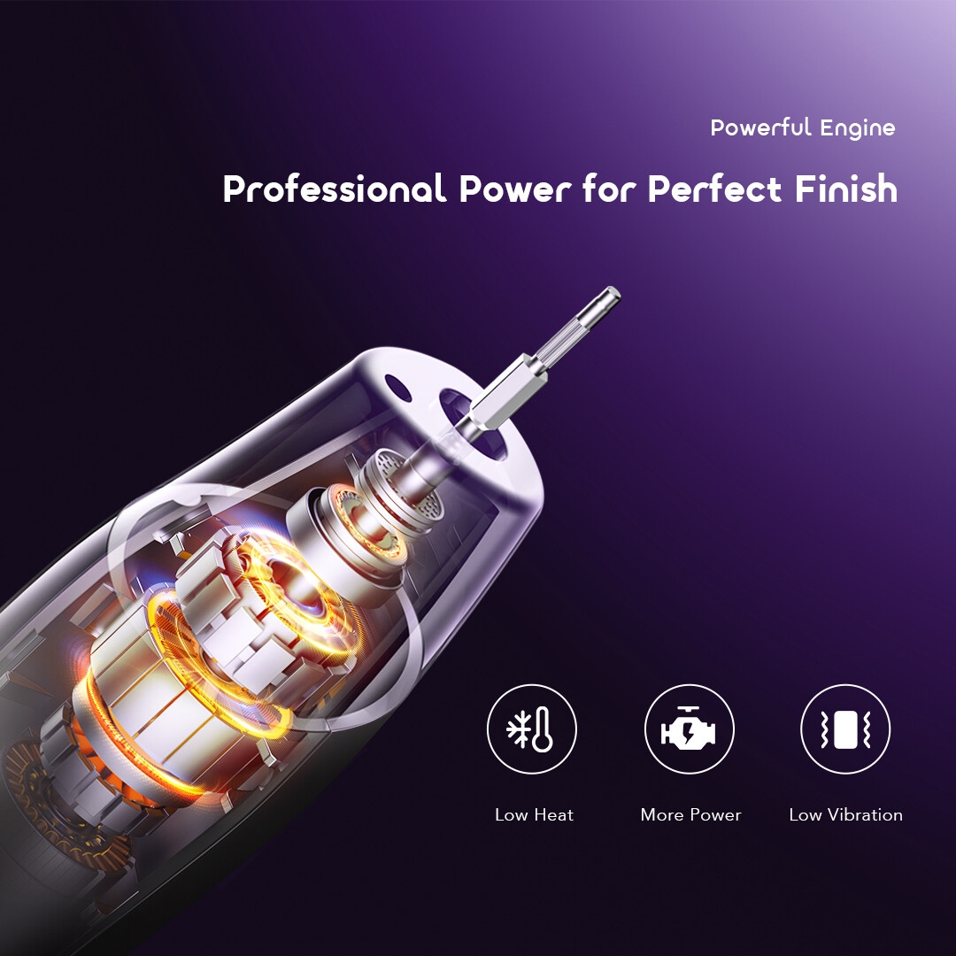 oraimo Manicure Set Tipsy OMS-210N 5 Powerful Engine