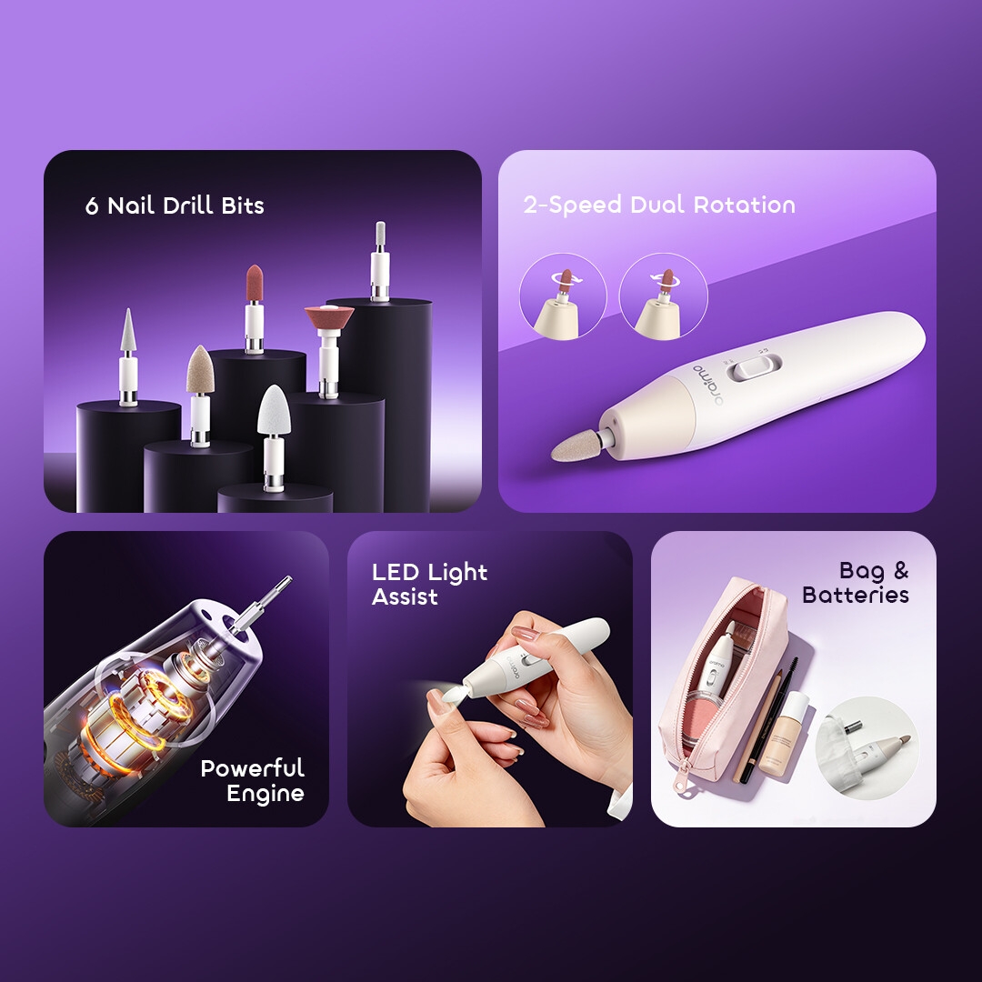 oraimo Manicure Set Tipsy OMS-210N 2 Features