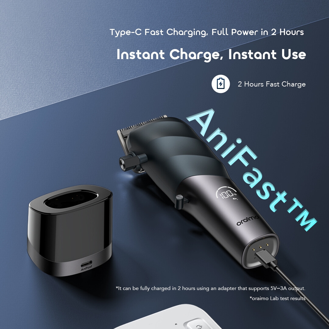 oraimo 450mah hari clipper mastercut pro ocl-580p fast charging 9