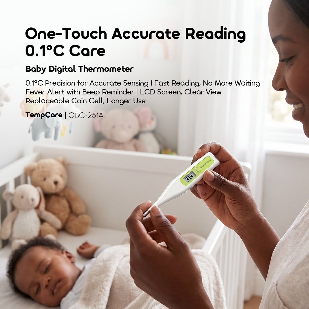 oraimo baby Baby Digital Thermometer TempCare OBC-251A 01 Main Display