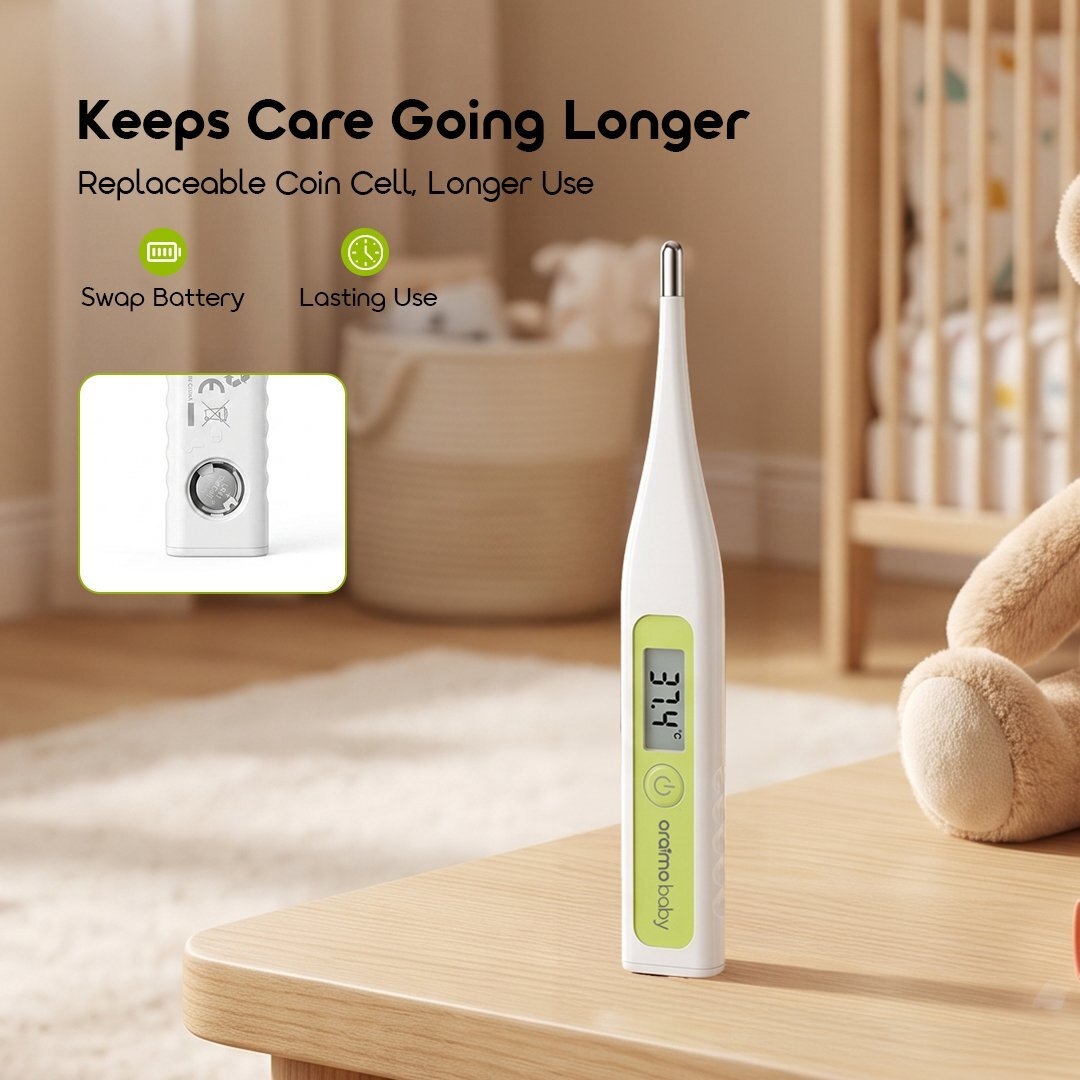 oraimo baby Baby Digital Thermometer TempCare OBC-251A 07 Replaceable Battery