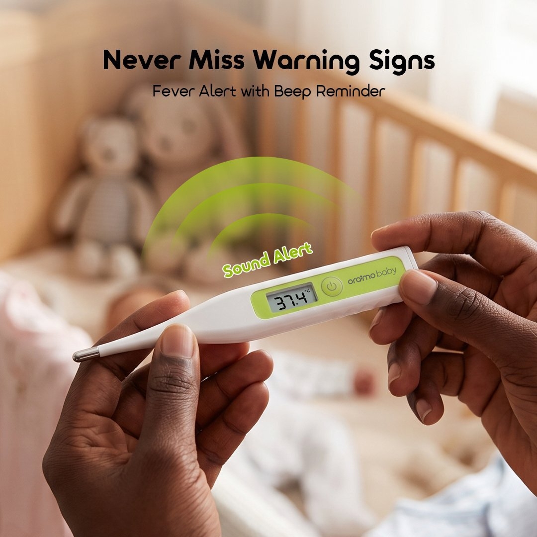 oraimo baby Baby Digital Thermometer TempCare OBC-251A 05 Fever Alert