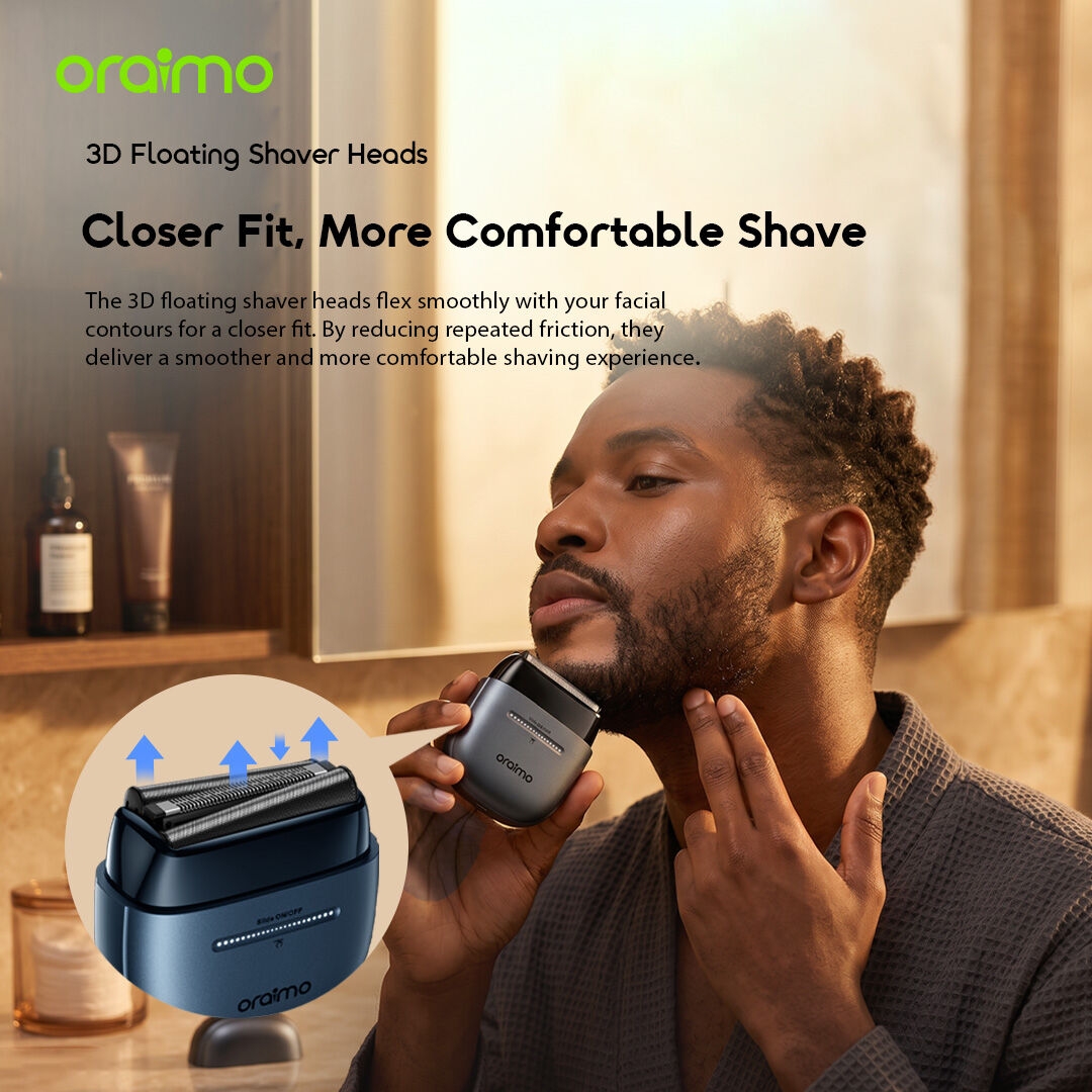 oraimo ultrashave foil shave africa OFS-280 06 3D floating shaver heads