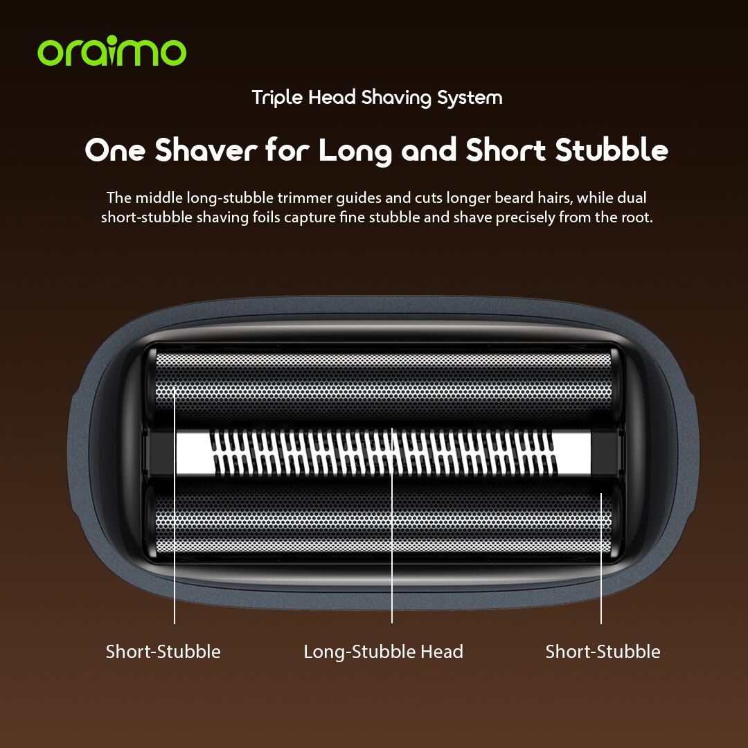 oraimo ultrashave foil shave africa OFS-280 07 triple head shaving system