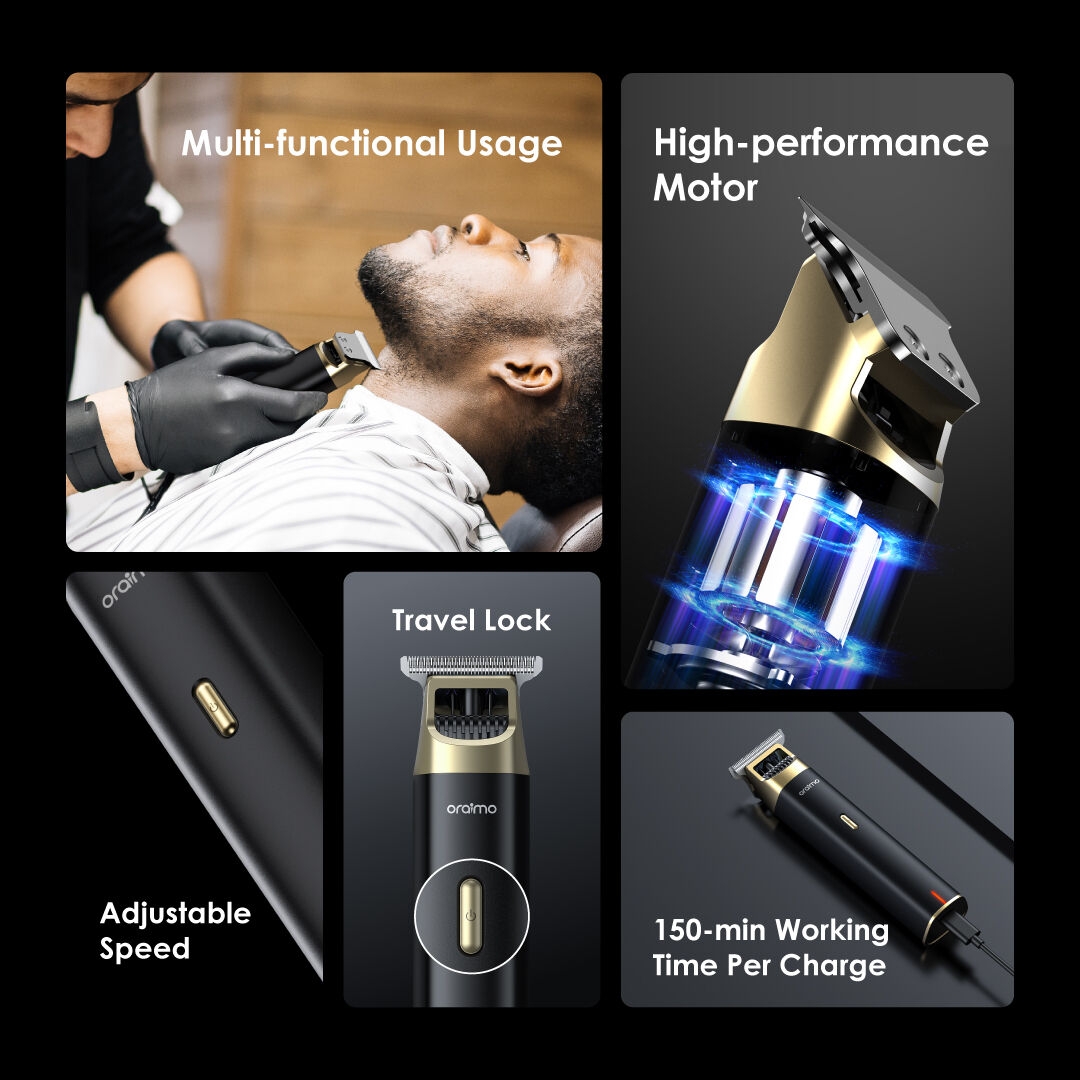 oraimo long lasting battery trimmer smart trimmer 2 opc-tr12 features 2